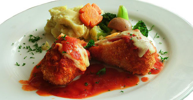 Signature dish at Duke's Restaurant, Scorebirds Hotel — Angeles City dining