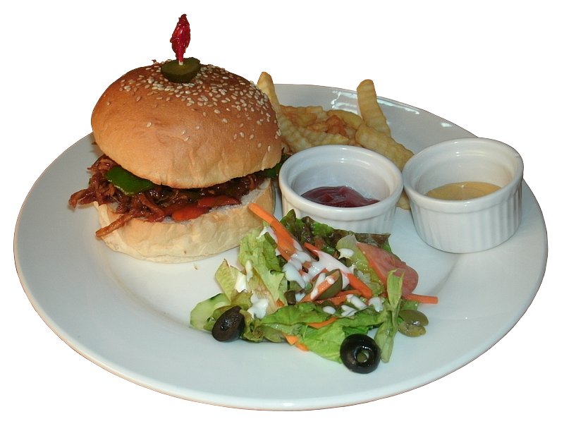 Signature dish at Duke's Restaurant, Scorebirds Hotel — Angeles City dining